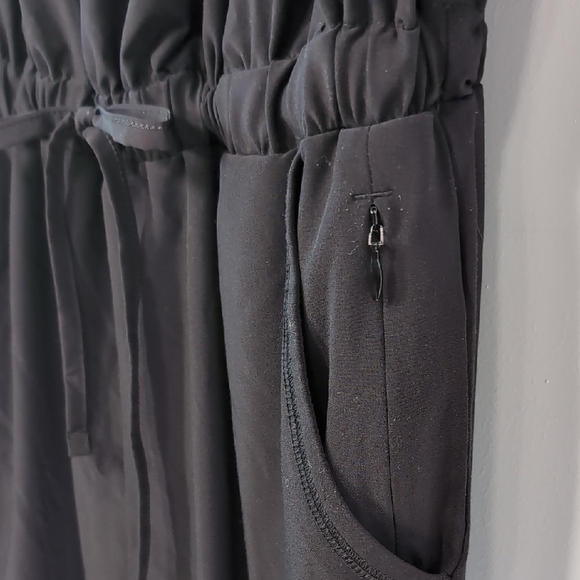 Prana | Railay Black Full Jumpsuit with Drawstring Waistband And Pockets Size M - Picture 5 of 10